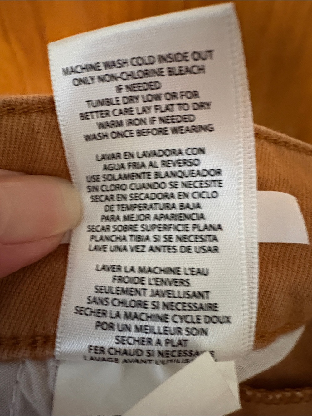 NWOT Blue Caroline Women's High-Rise Straight Leg Jeans in Rust Brown - 10/30 - Picture 5 of 10